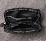 Short Money Clip Bag Leather Wallets for Men and Women