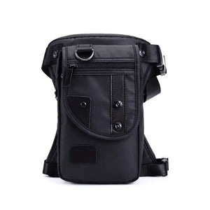 Men Waterproof Oxford Waist Leg Bag Travel Motorcycle Chest Pouch