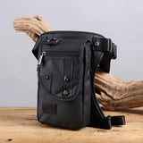 Men Waterproof Oxford Waist Leg Bag Travel Motorcycle Chest Pouch