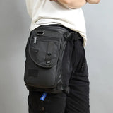 Men Waterproof Oxford Waist Leg Bag Travel Motorcycle Chest Pouch