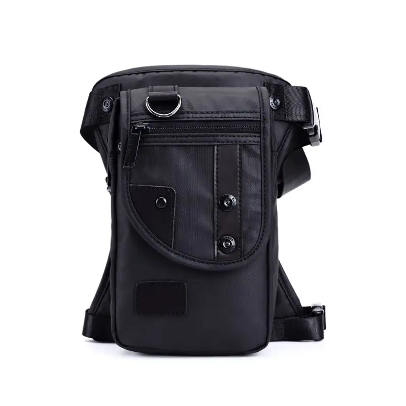 Men Waterproof Oxford Waist Leg Bag Travel Motorcycle Chest Pouch