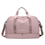 Men Women Crossbody Sport Bag Wet Dry Separation Duffel Bag Waterproof
