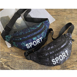 Unisex Waist Bag Hip Fanny Pack Travel Beach Hiking Daypack