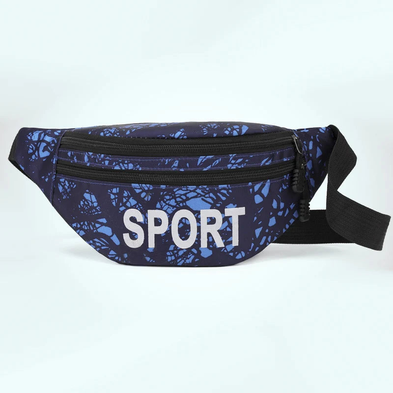 Unisex Waist Bag Hip Fanny Pack Travel Beach Hiking Daypack