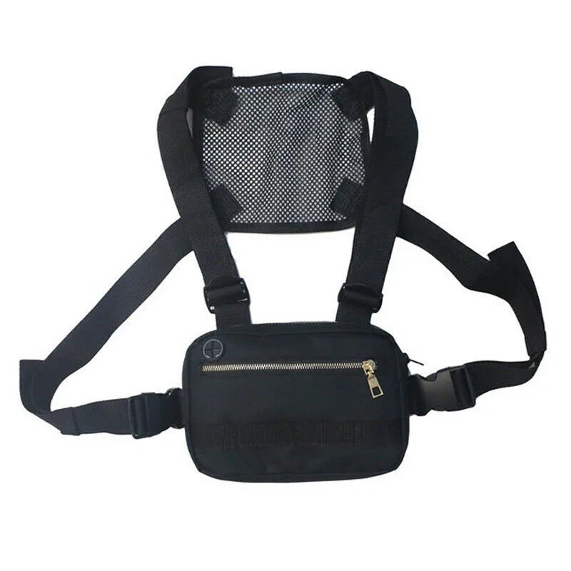 Chest Rig Waist Pack Hip-Hop Vest Tactical Harness