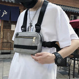Chest Rig Waist Pack Hip-Hop Vest Tactical Harness