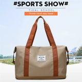 Men Women Fitness Shoulder Bags Large Capacity Gym Bags Ventilation Storage