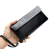 Men Women Leather Clutch Retro High-Capacity Multi-Card Wallet