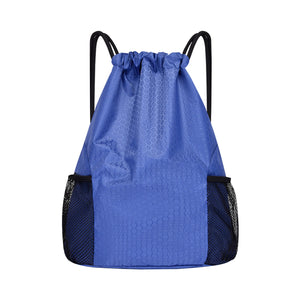 Large Capacity Drawstring Bag Waterproof Gym Backpack