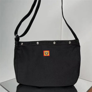 Men Women HUMAN Casual Canvas Bag