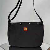 Men Women HUMAN Casual Canvas Bag
