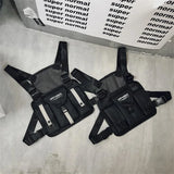 Harajuku Hip Hop Tactical Techwear Backpack Chest Bag Reflective Mochila