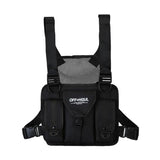 Harajuku Hip Hop Tactical Techwear Backpack Chest Bag Reflective Mochila