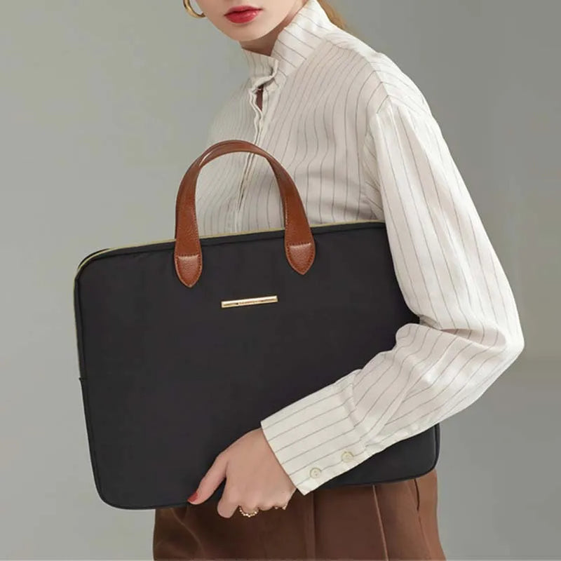 Unisex Laptop Briefcase Bag Organizer 14" Messenger Handbag