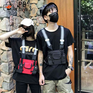 Unisex Multi-function Phone Backpack Chest Knapsack Tactical Package
