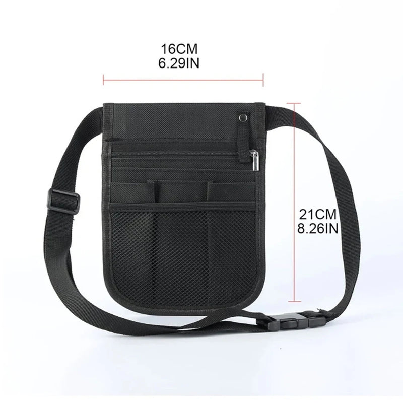 Nurse Fanny Pack Purse Nursing Belt Organizer Waist Bag Nurse Scissors Care Kit