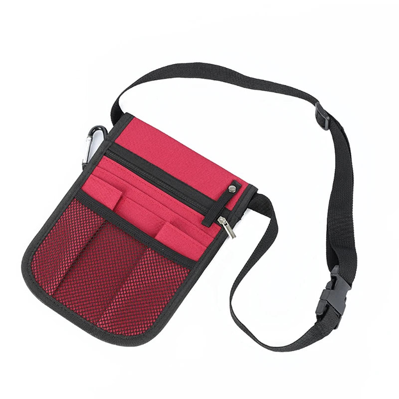 Nurse Fanny Pack Purse Nursing Belt Waist Bag Scissors Care Kit Tool