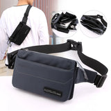 Men Women Nylon 4 Pockets Waterproof Waist Packs Male Wear Resistant Fanny Pack
