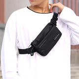 Men Women Nylon 4 Pockets Waterproof Waist Packs Male Wear Resistant Fanny Pack
