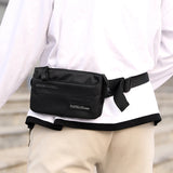 Men Women Nylon 4 Pockets Waterproof Waist Packs Male Wear Resistant Fanny Pack