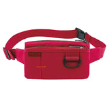 Nylon Waterproof Waist Pack 4 Pockets Fanny Pack