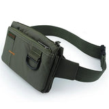 Men Women Nylon 4 Pockets Waterproof Waist Packs Wear Resistant Fanny Pack