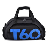 Multifunctional Sports Bag Green Duffle Bags Waterproof Luggage