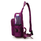 Polyester Sling Bags Crossbody Shoulder Chest Bag Unisex Cycling Bag Backpack