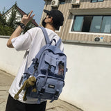 Anti Theft Rucksack Casual Lady Travel Backpack Nylon Bagpack