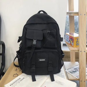 Anti Theft Rucksack Casual Lady Travel Backpack Nylon Bagpack