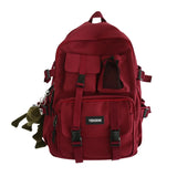 Anti Theft Rucksack Casual Lady Travel Backpack Nylon Bagpack