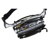 Clear Waterproof Waist Pack Transparent Zipper Closure Outdoor Waist Bag