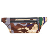 Camouflage Printed Fanny Pack Crossbody Wallet Belt Sports Bag