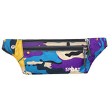 Camouflage Printed Fanny Pack Crossbody Wallet Belt Sports Bag