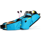 Chest Bag Reflective Stripe Waterproof Waist Bag with Water Bottle Holder