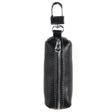 Men Women Synthetic Leather Car Key Ring Holder for Case KeyChain Purse Bag