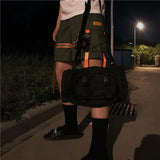 Tactical Shoulder Bag Waist Bag Hip Hop Functional Chest Bag Kanye West Waist Pa