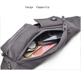 Diagonal Waist Pack Waterproof Belt Bag Mobile Phone Holder