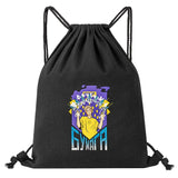 Vlad A4 Paper Printing Drawstring Backpack Large Capacity Travel Bags