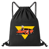 Vlad A4 Paper Printing Drawstring Backpack Large Capacity Travel Bags