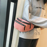 Men Women Waist Bag Fanny Pack Running Zip Belt Money Pouch