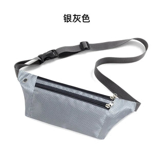 Canvas Waist Bag Pack Large Phone Belt Pouch Travel Fanny Hip Bags