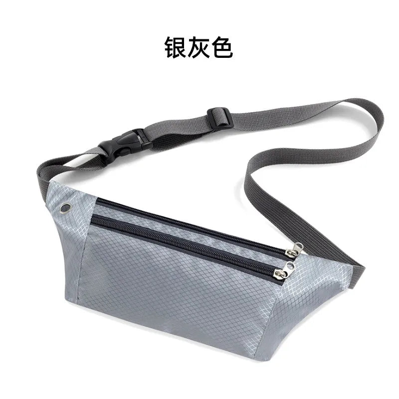 Canvas Waist Bag Pack Large Phone Belt Pouch Travel Fanny Hip Bags