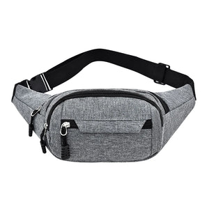 Men Women Waist Bag pack Purse Casual Large Phone Belt Bag Pouch