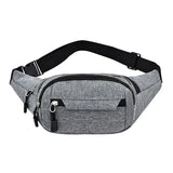 Men Women Waist Bag pack Purse Casual Large Phone Belt Bag Pouch