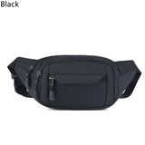 Men Women Waist Pack Casual Large Phone Belt Bag Pouch Canvas Travel Hip Bags