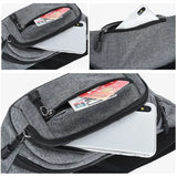 Men Women Waist Pack Casual Large Phone Belt Bag Pouch Canvas Travel Hip Bags