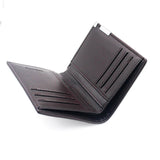 Men Women Wallet Leather Rome SPQR Billfold Slim Credit Card Money Bag