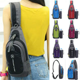 Waterproof Chest Bag Streetwear Travel Bag Sport Casual Shoulder Backpack