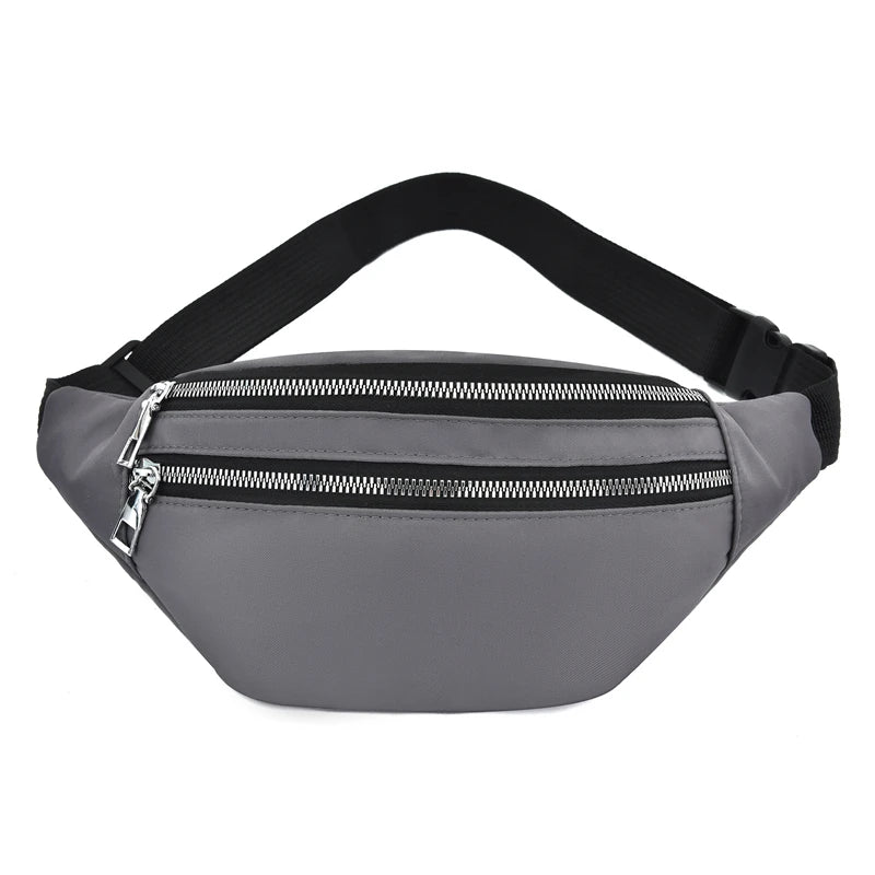 Harajuku Style Waist Packs Printed Letters Travel Pockets
